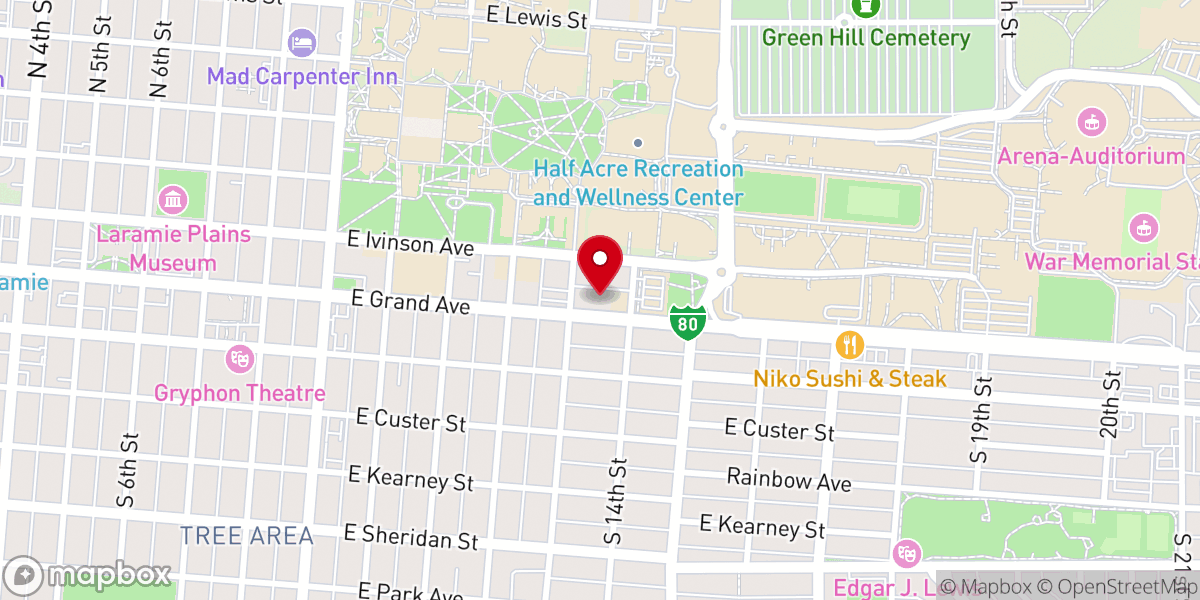 Map showing location of St Andrews Lutheran Church - LCMS