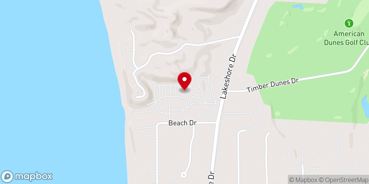Map showing location of Christian Reformed Conference Grounds