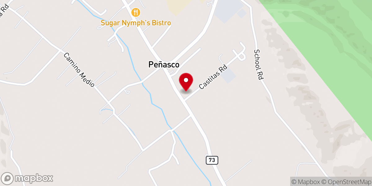 Map showing location of Emmanuel Presbyterian Church