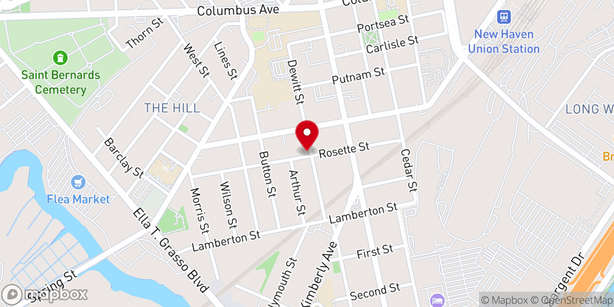 Map showing location of Mennonite Bible Fellowship Church