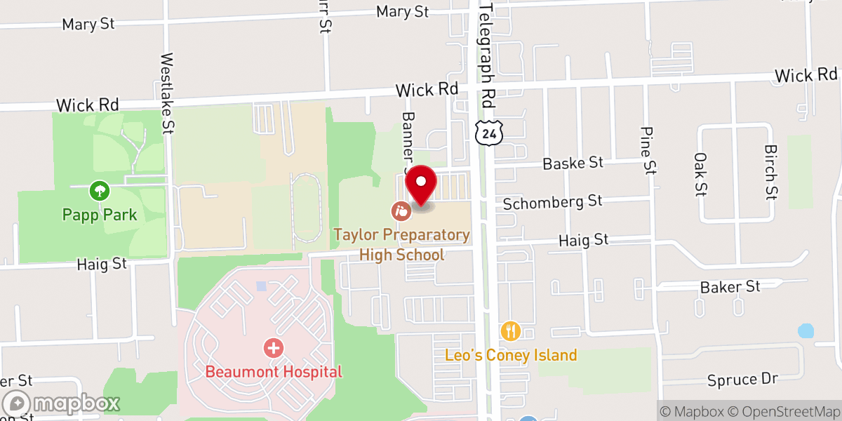 Map showing location of St Alfred Catholic Church