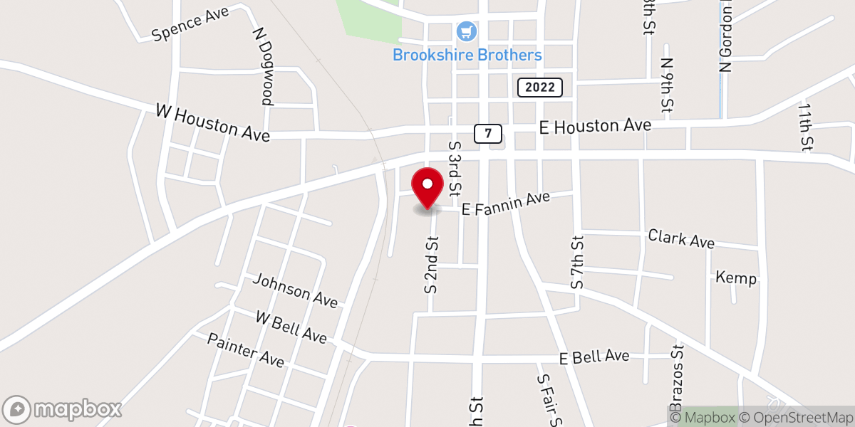 Map showing location of Greater Saint Paul Baptist Church