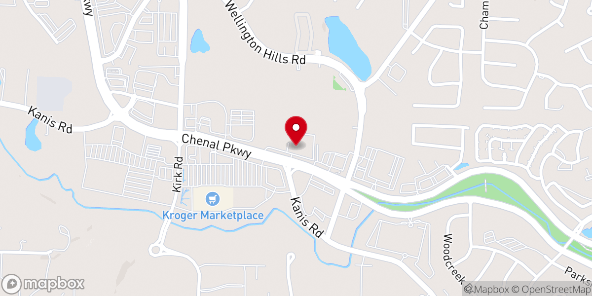 Map showing location of Highland Valley United Methodist