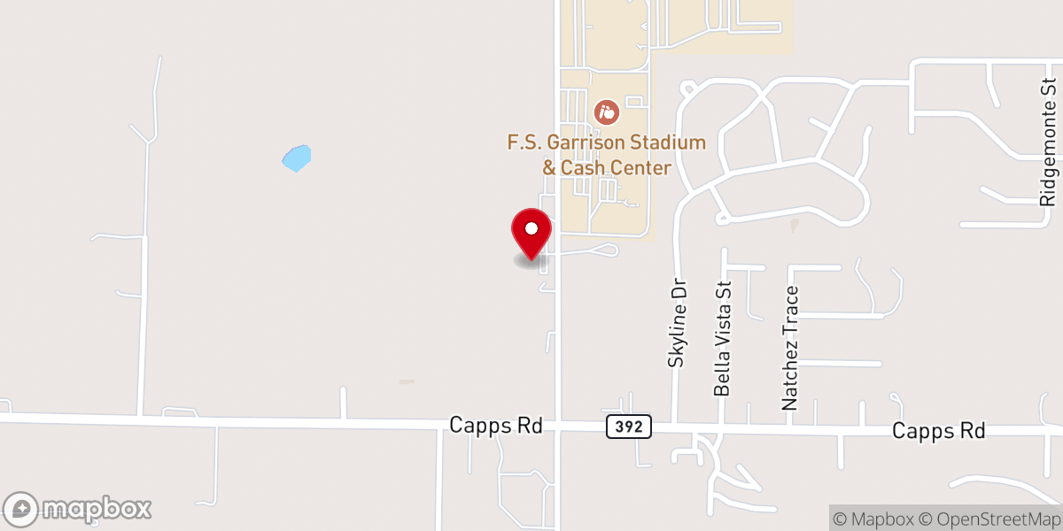 Map showing location of North Arkansas Baptist Association