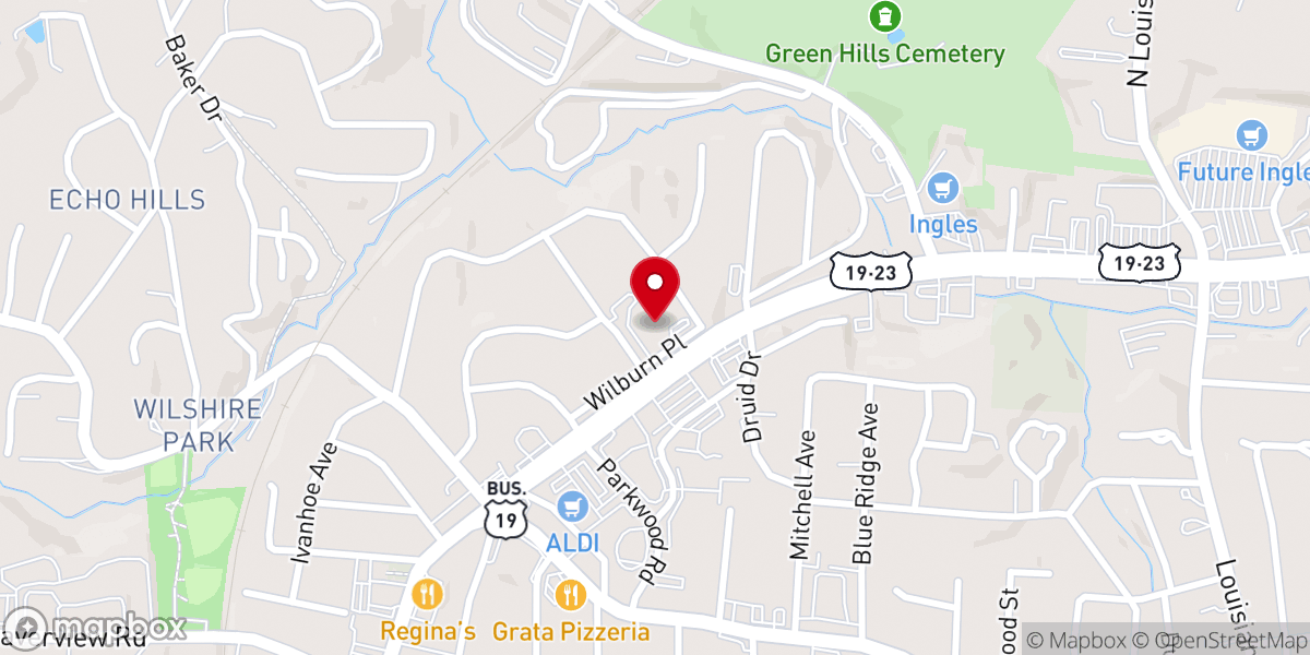 Map showing location of Emmanuel Lutheran School