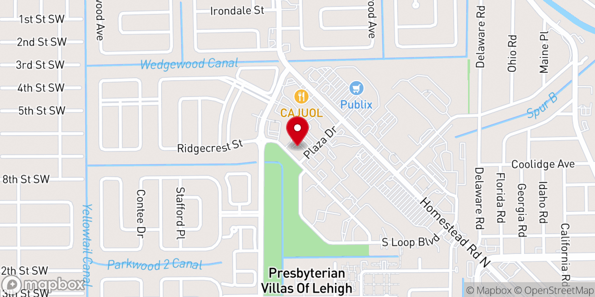 Map showing location of Lehigh Community Services