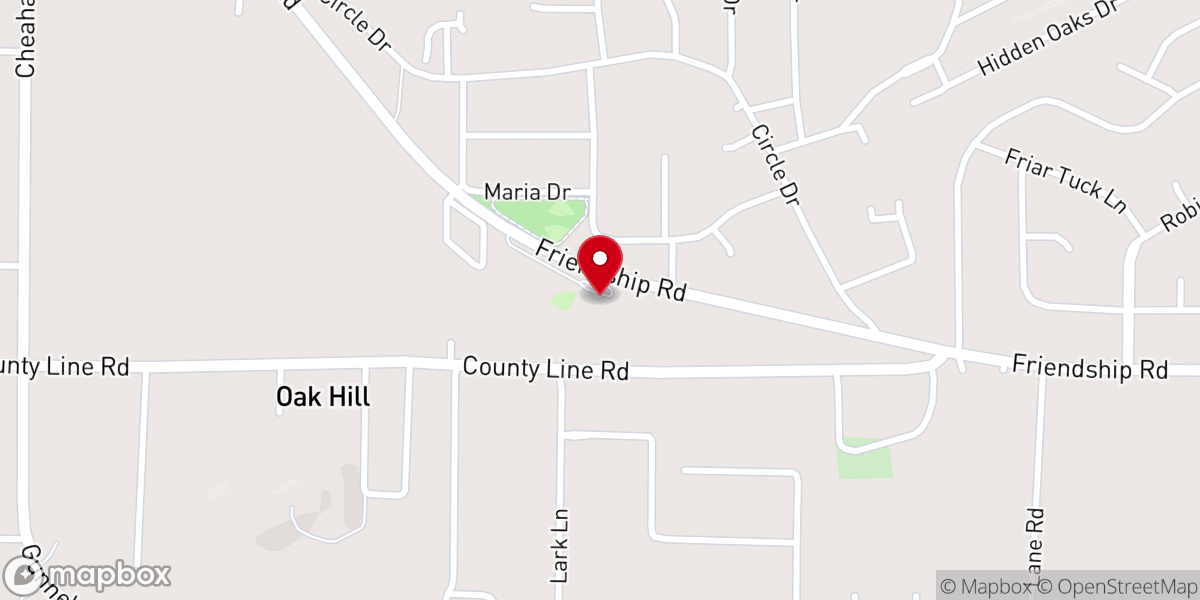 Map showing location of Redeemer Church