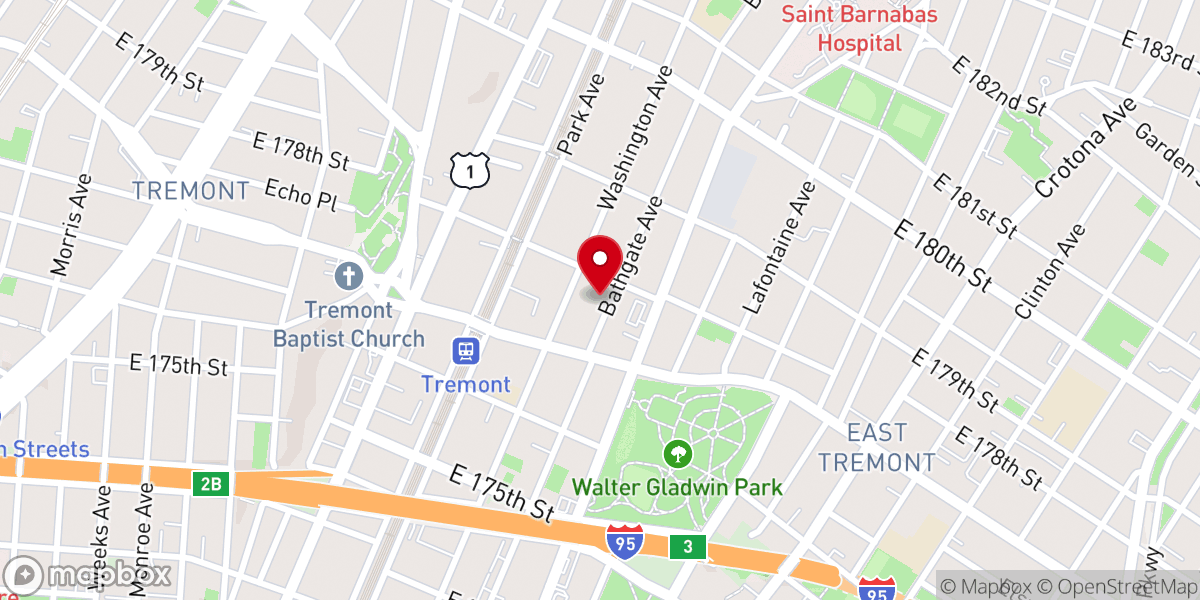 Map showing location of St.Joseph's Roman Catholic Church