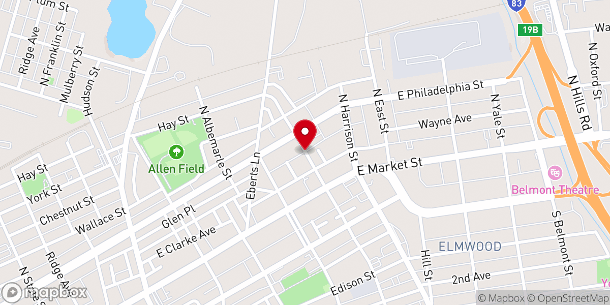 Map showing location of Anointing of the Holy Spirit Church