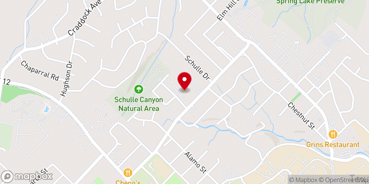 Map showing location of San Marcos Unitarian Universalist Fellowship