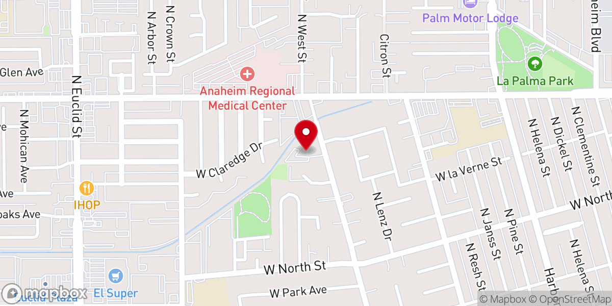 Map showing location of Annunciation Byzantine Catholic Church