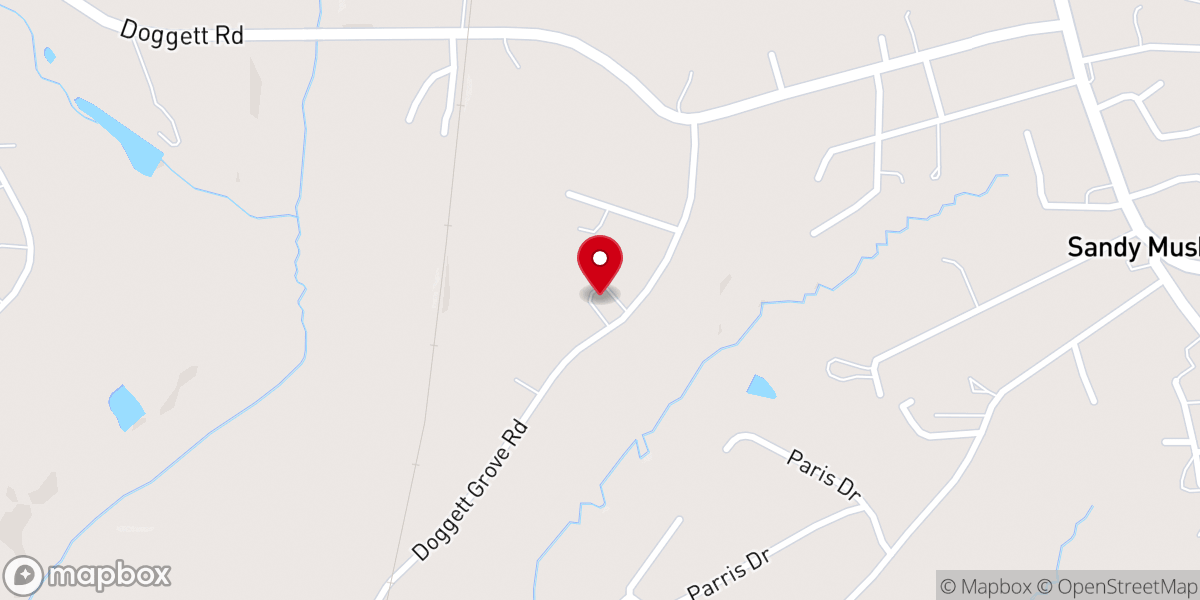 Map showing location of Mt Pisgah United Church of God