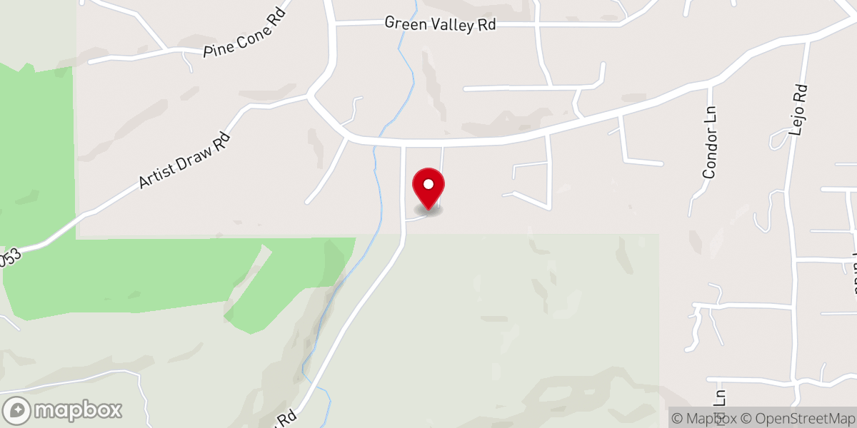 Map showing location of Camp Heber