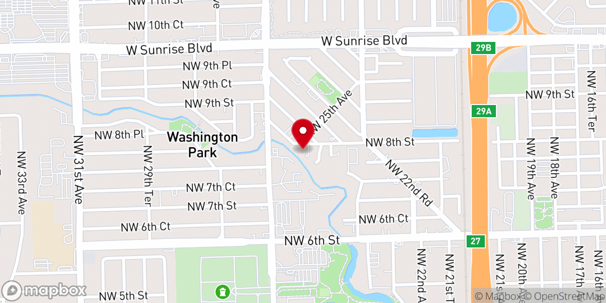Map showing location of True Pentecostal Church of God