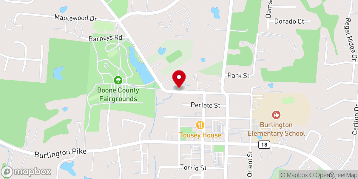 Map showing location of Webb Kenneth