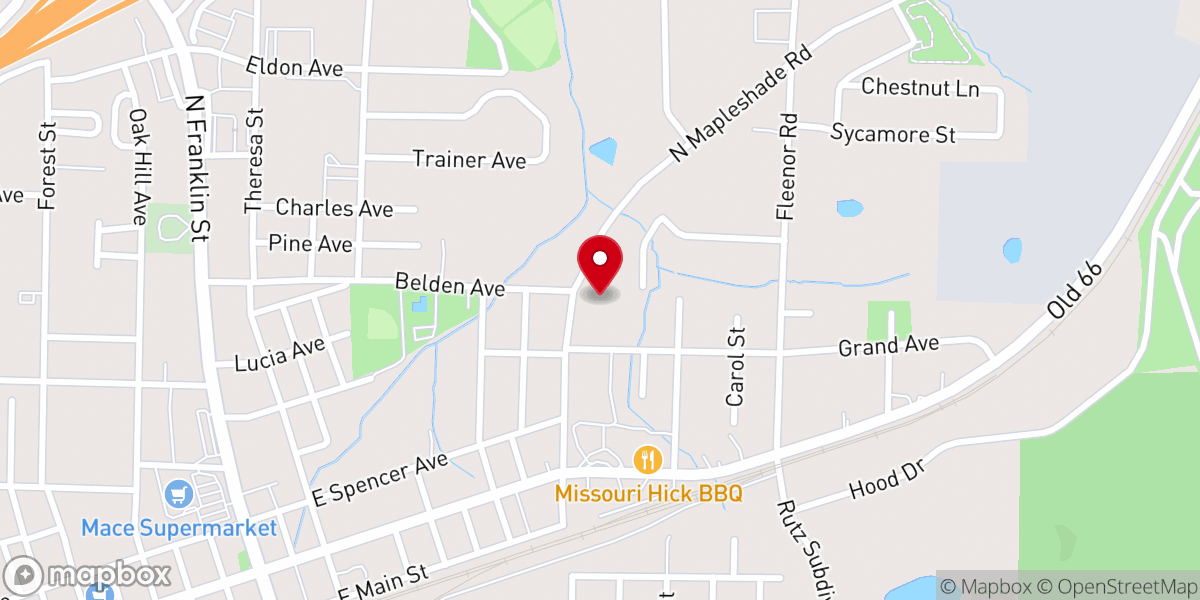 Map showing location of Covenant Praise Church of God