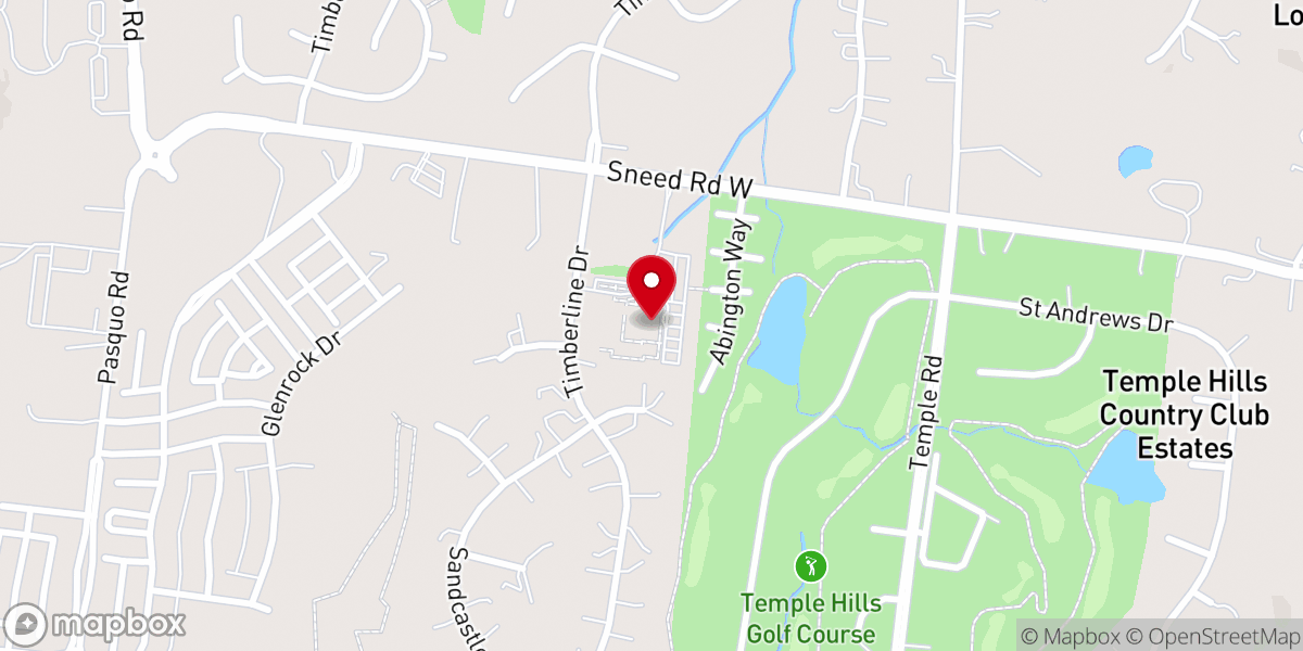 Map showing location of Saint Matthew Catholic Church