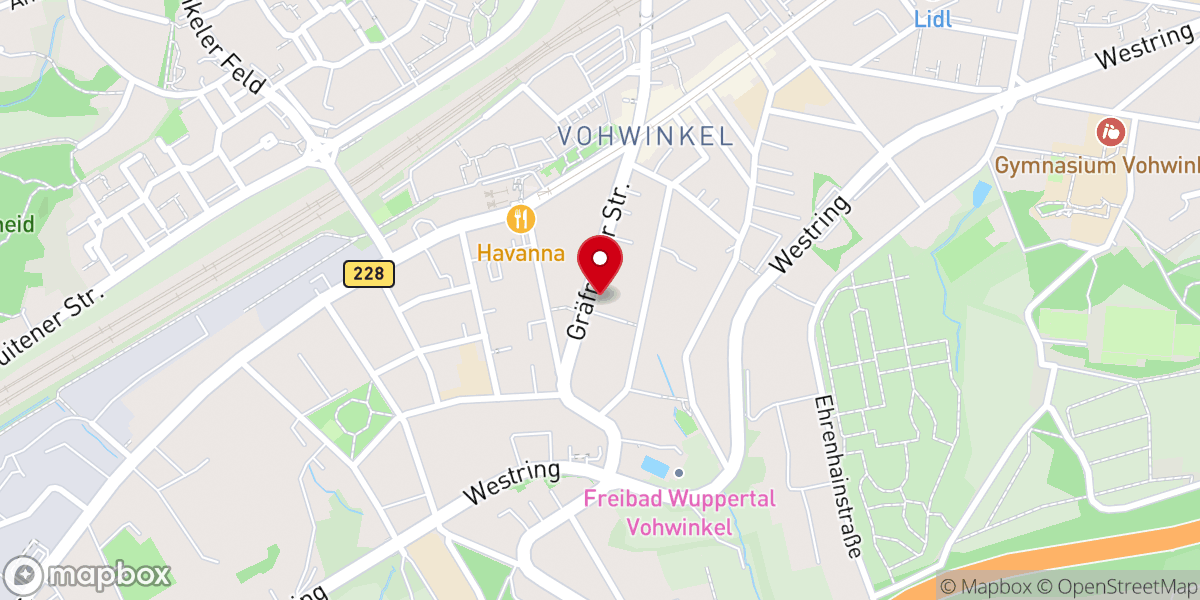 Map showing location of Evangelische Kirchengemeinde Vohwinkel