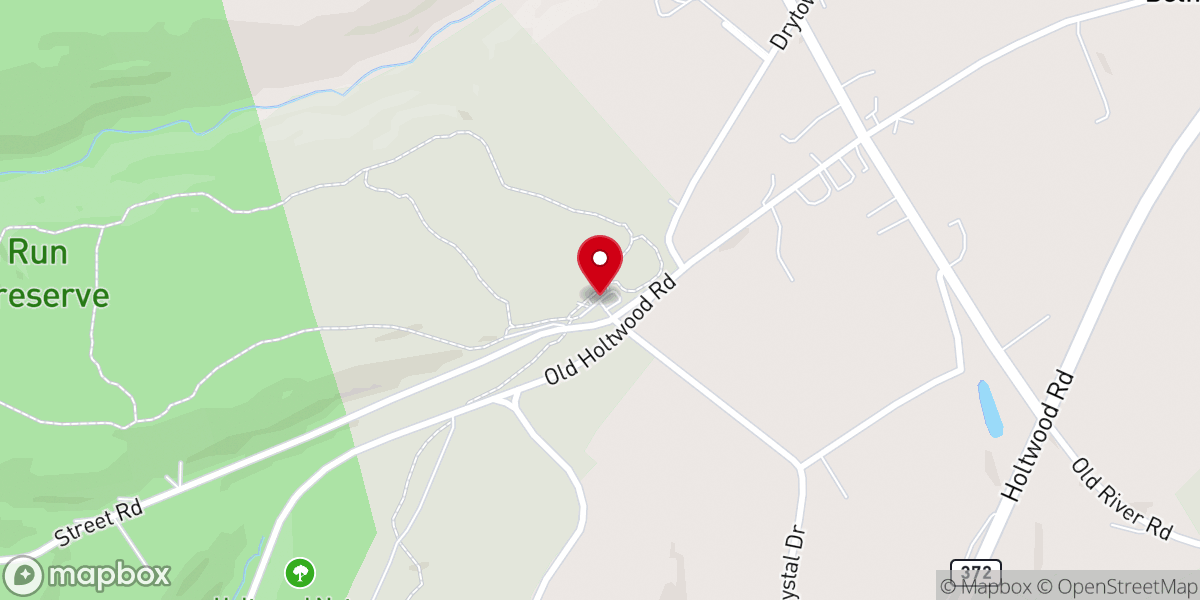 Map showing location of Kellys Run Nature Preserve