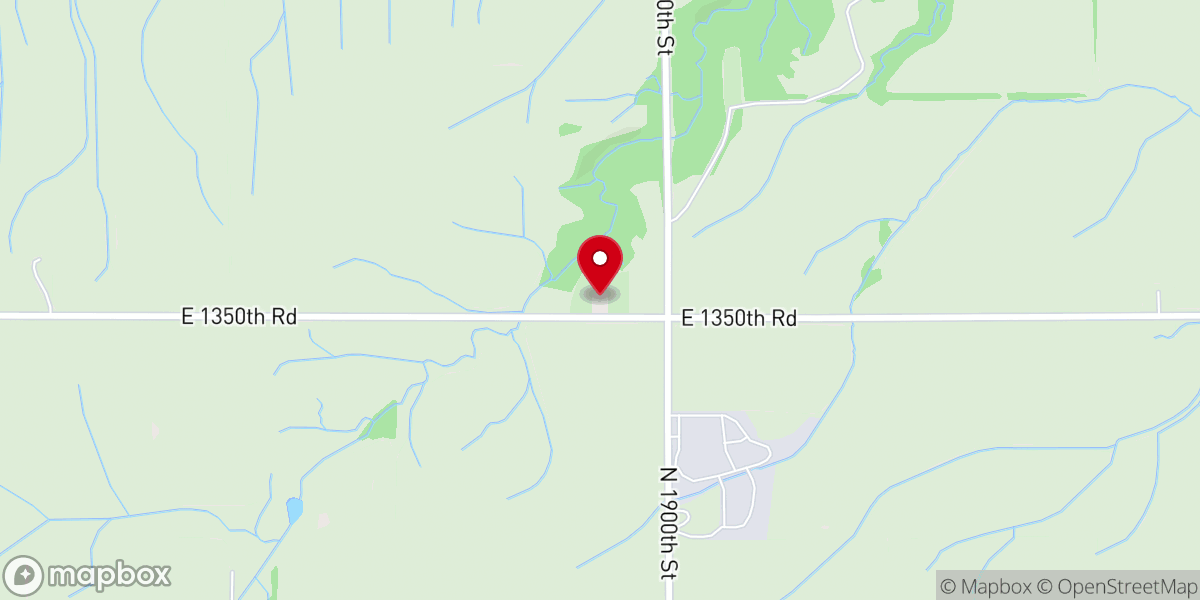 Map showing location of St. Aloysius Catholic Church