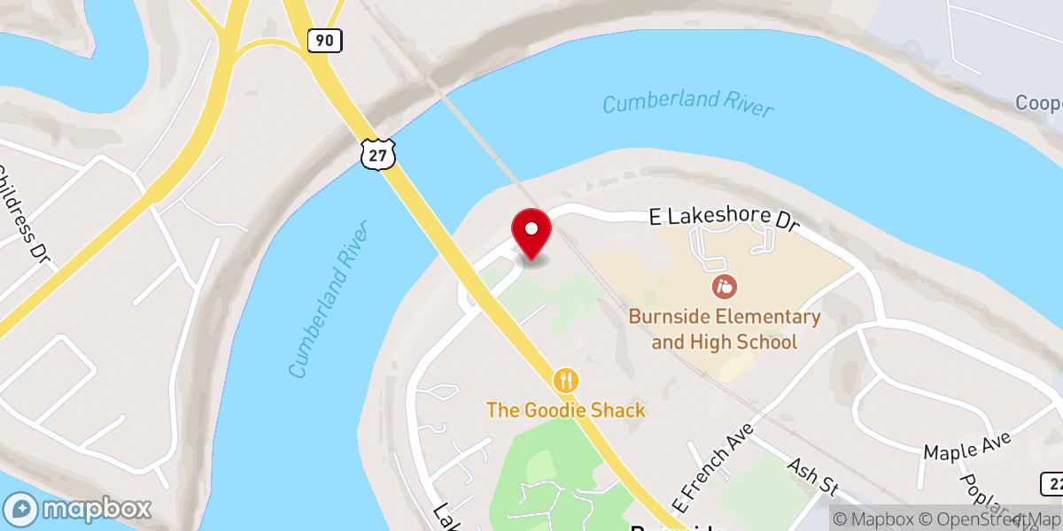 Map showing location of Jordan Christian Academy