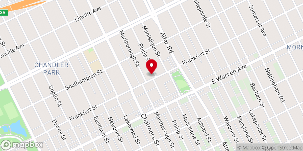 Map showing location of 5point7 Community Church
