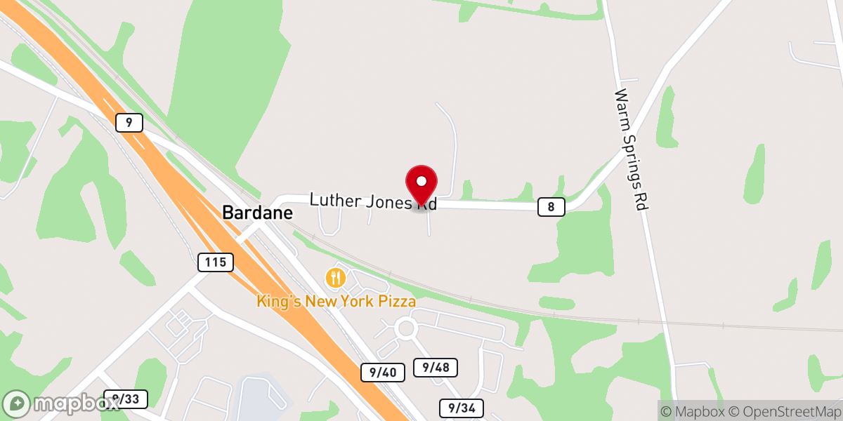 Map showing location of Jesus The Open Door Ministry