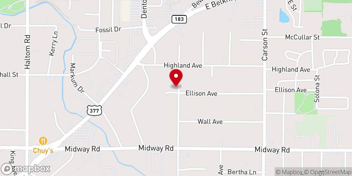 Map showing location of Crosswalk Church