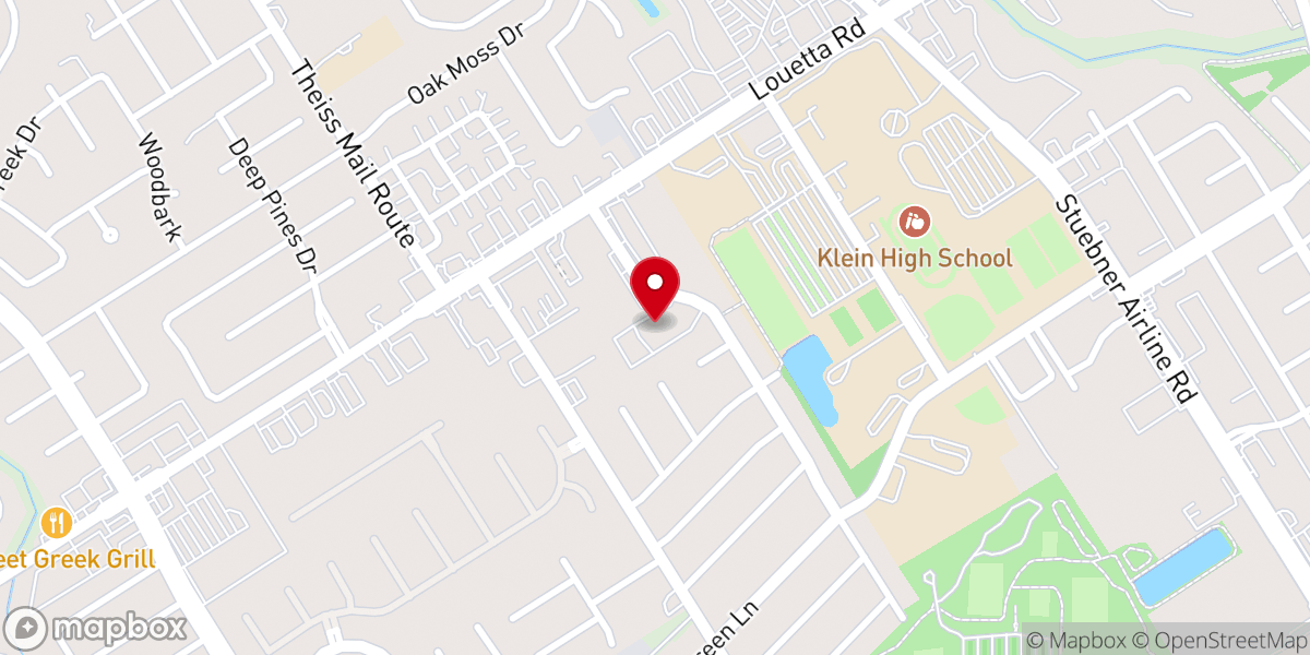 Map showing location of Klein Stake Center