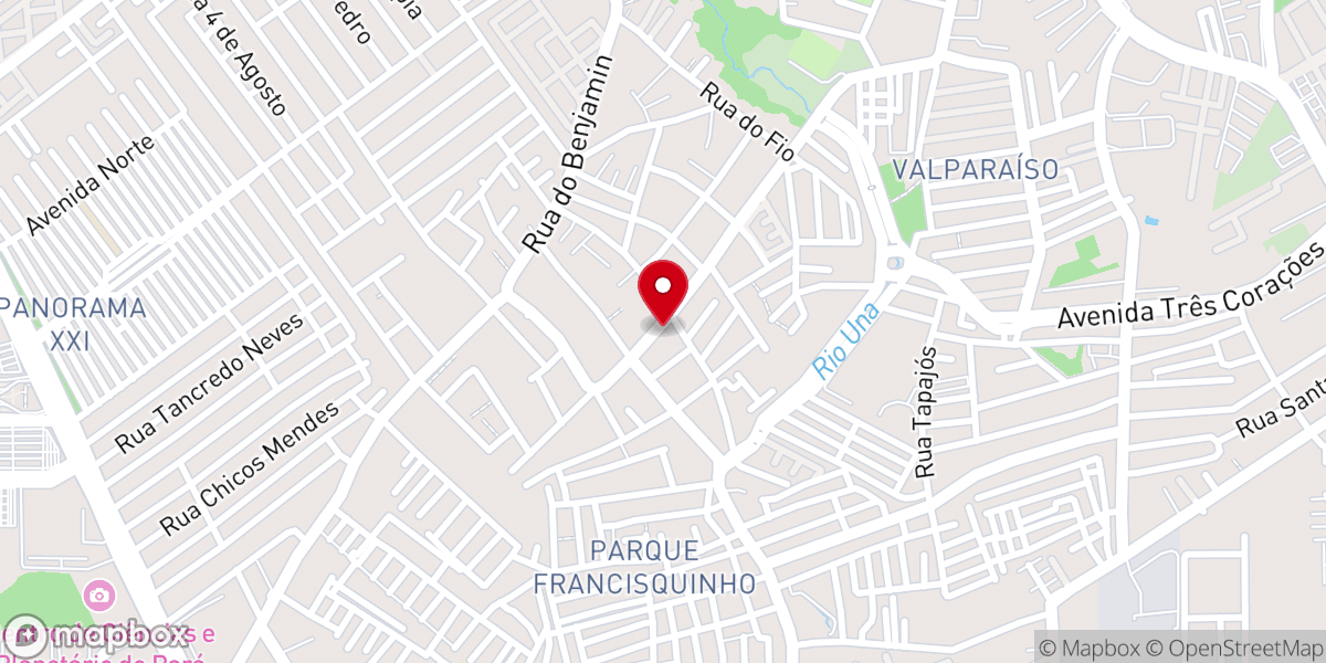 Map showing location of Universal Transcoqueiro-SEDE