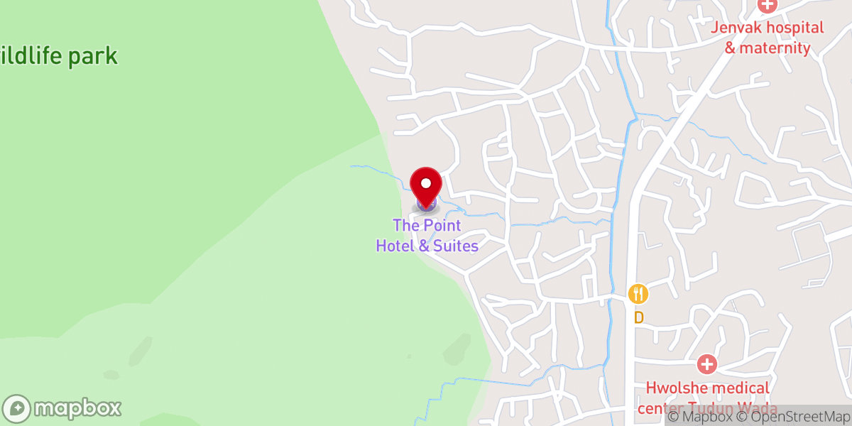 Map showing location of RCCG Jesus Bride