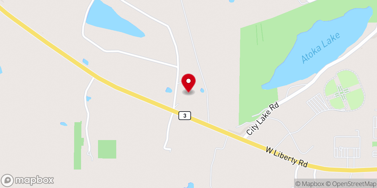 Map showing location of thefamilyok