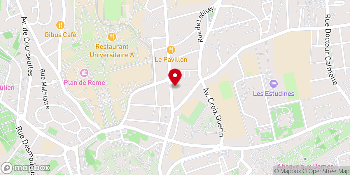 Map showing location of L’Église de Jésus-Christ des Saints des Derniers Jours