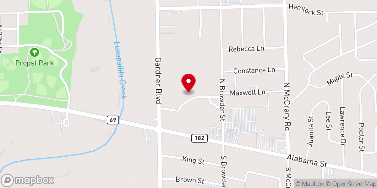 Map showing location of Congregational Worship
