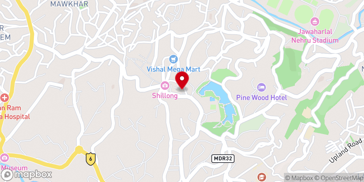 Map showing location of KJPA English Service Presbyterian Church