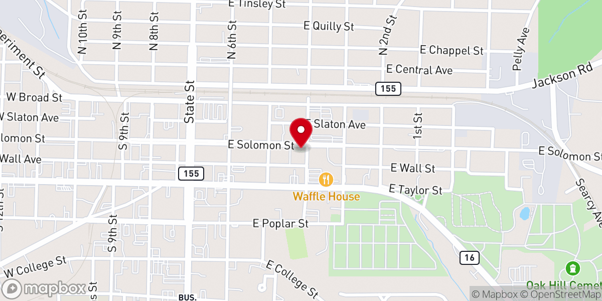 Map showing location of NewWalk Christian Fellowship