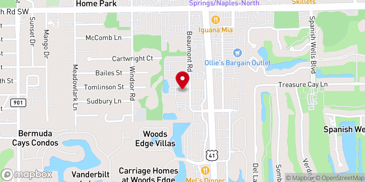 Map showing location of Saint Leo Catholic Church-Catholic Charities - Food Pantry