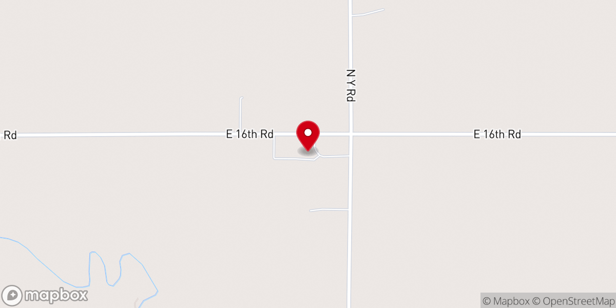 Map showing location of Zion Lutheran Church