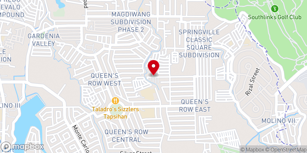 Map showing location of The Born Again Christian Church