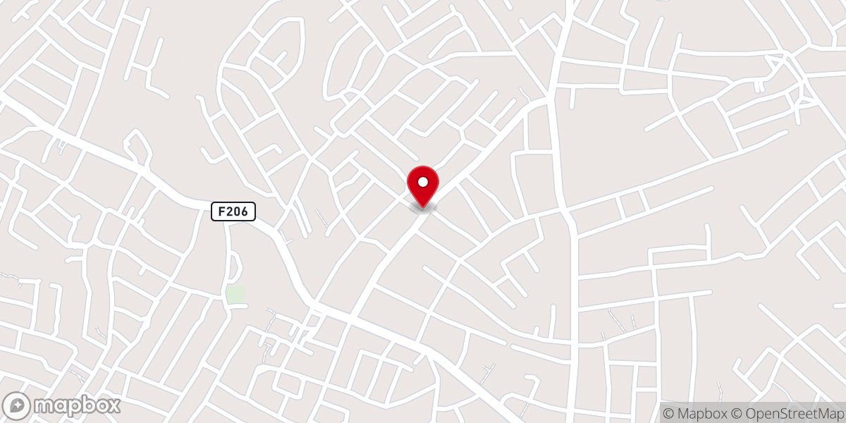 Map showing location of Christ apostolic church (CAC Balogun)