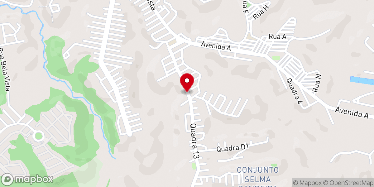 Map showing location of Igreja Pentecostal Betel Ministério Sol da Justiça (Sub-Congregação Selma Bandeira)