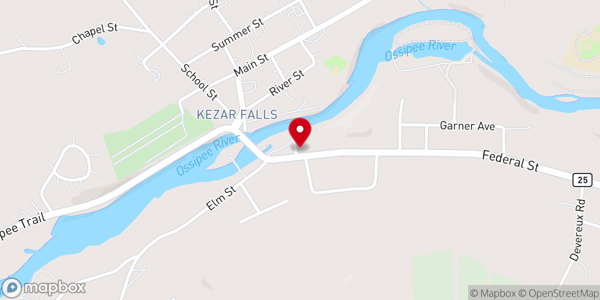 Map showing location of Sugar-N-Spice Bakery