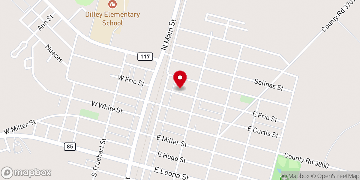 Map showing location of St Joseph Catholic Church