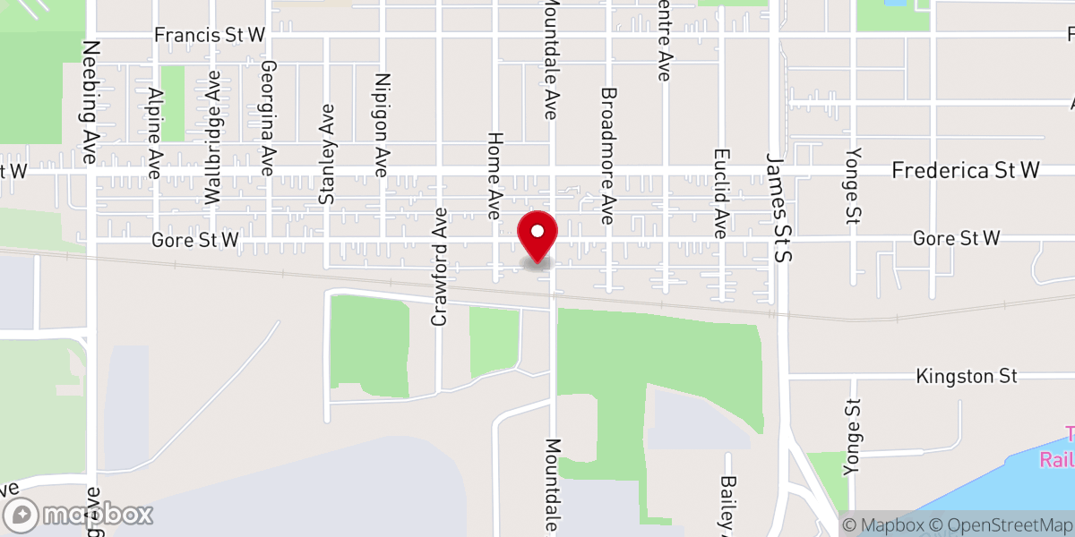 Map showing location of Ukrainian Catholic Church of the Ascension Star Hall (Parish)