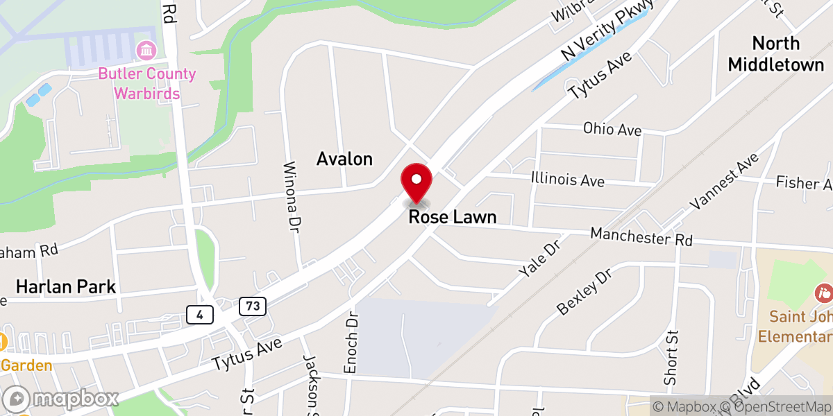 Map showing location of Community Haven