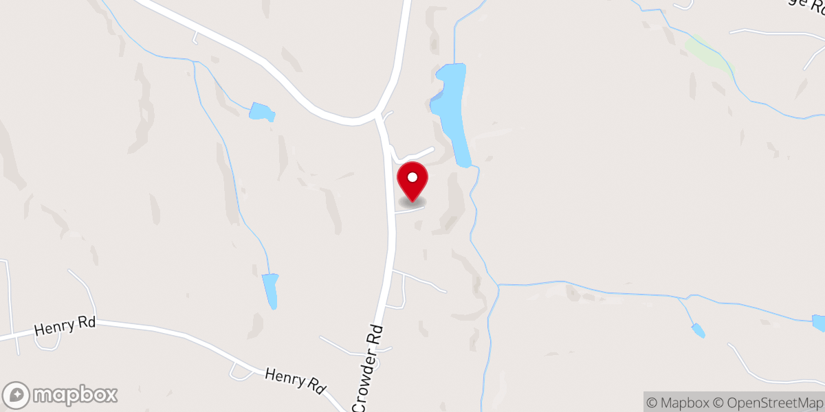 Map showing location of Oasis Baptist Church