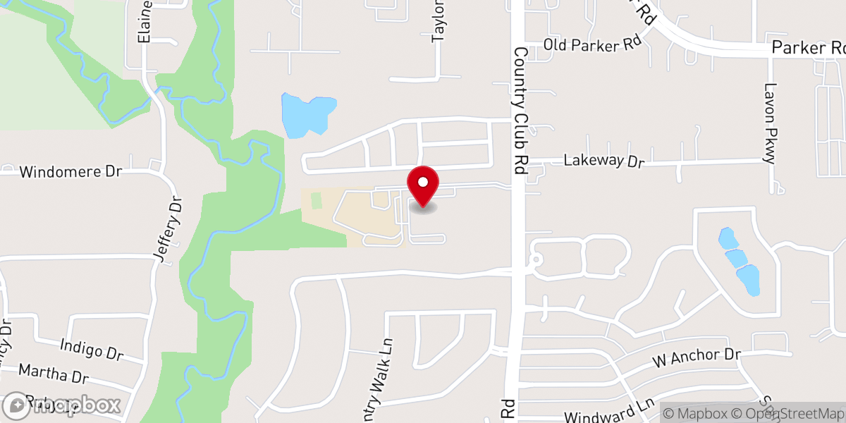 Map showing location of Harvest City Church