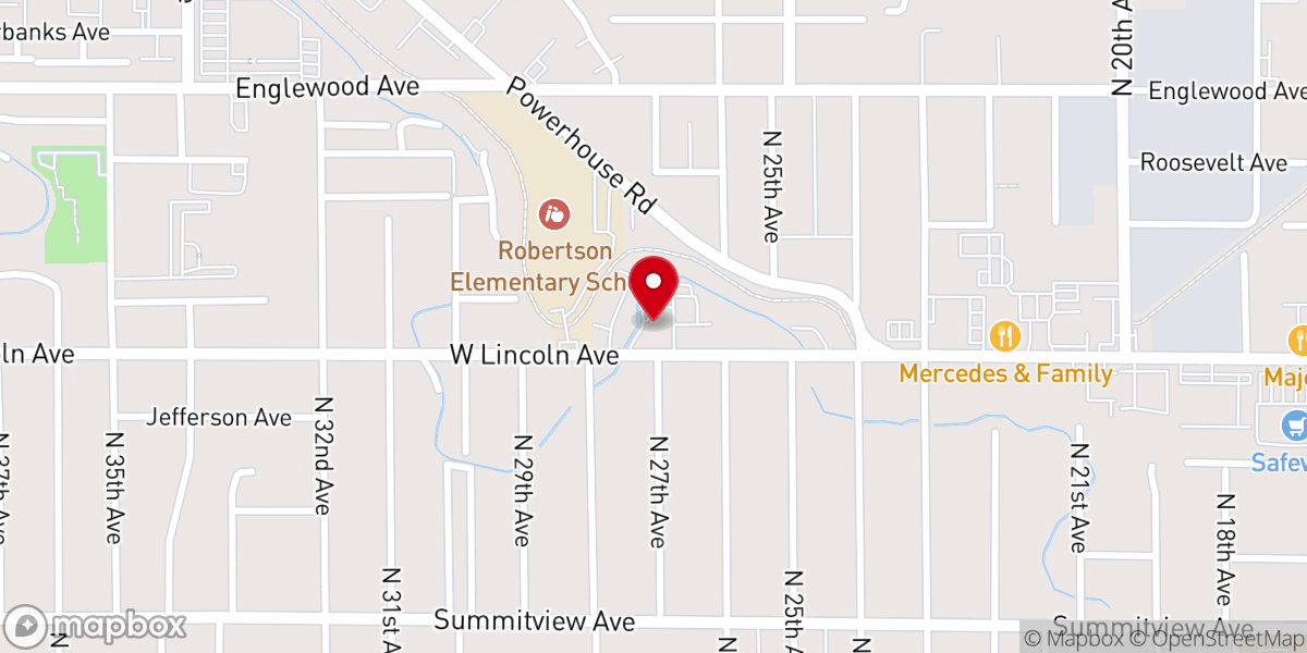 Map showing location of Redeemed City Church