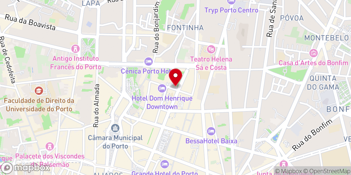 Map showing location of Capela de Fradelos / Capela da Senhora da Boa Hora
