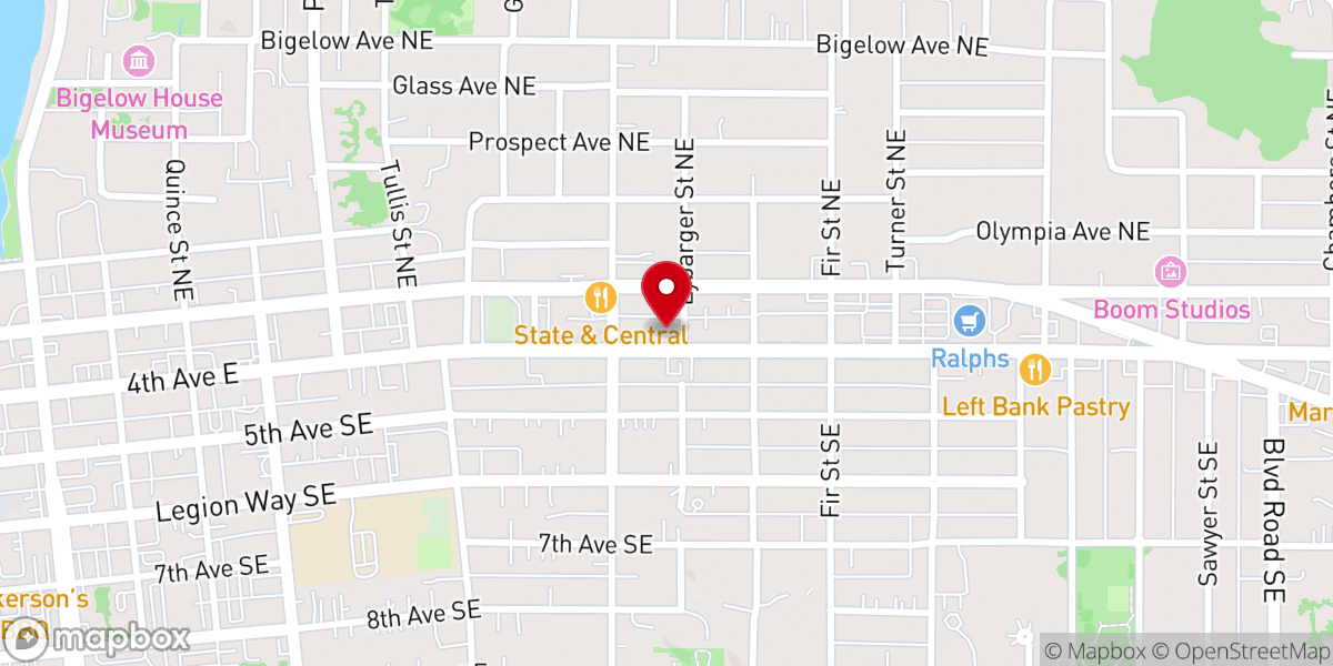 Map showing location of New Beginnings Church of Christ